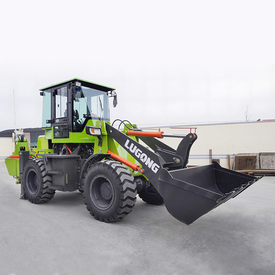 Hotels Excavator Loader Popular Factory Backhoe Hydraulic Mini Wheel Loader Excavator New
