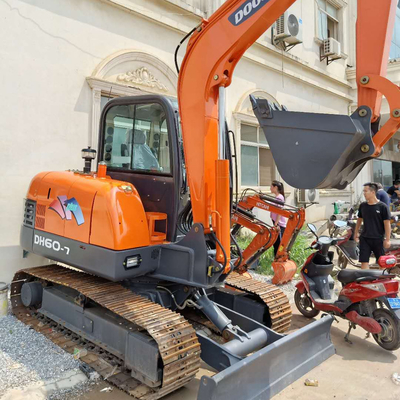 Home Use Excavator Used Excavator 6 Ton Price Doosan DH60 DH60-7 Mini Hydraulic Crawler Excavator