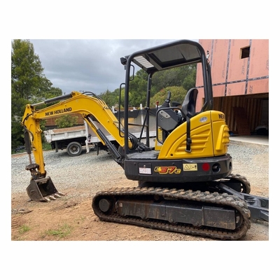 Hotels 1 Ton Big Digging Power Hydraulic E37C Mini Excavator Contract With Switchable Blade Bucket